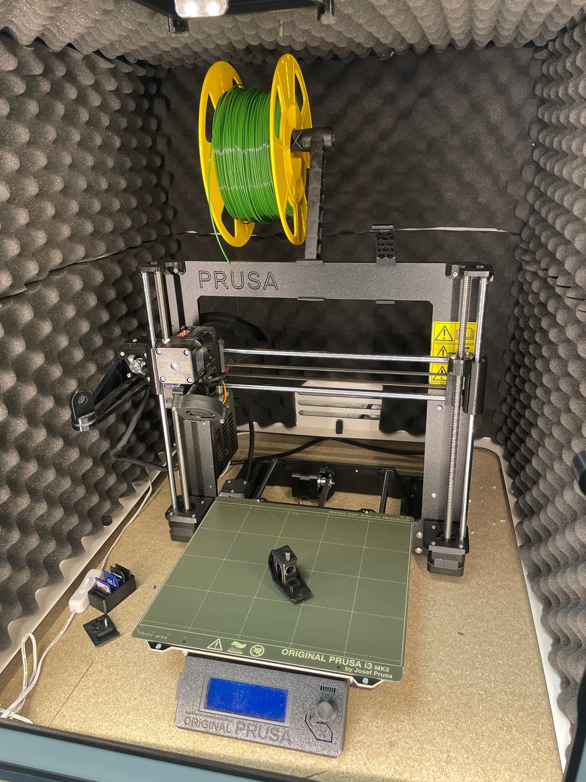 Prusa i3 MK3s 3D-printer met 2 filamentrollen naar keuze, Ophalen, Gebruikt, Original Prusa, Filament