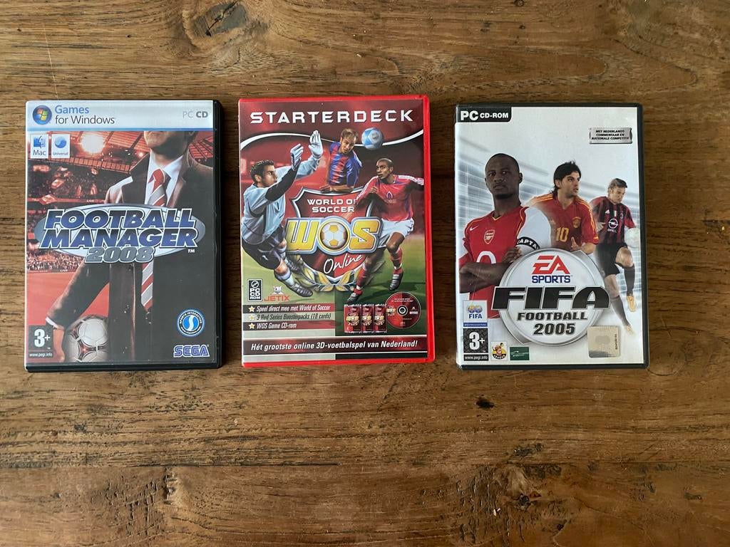Football PC Games, Spelcomputers en Games, 1 speler, Eén computer, Ophalen of Verzenden, Zo goed als nieuw