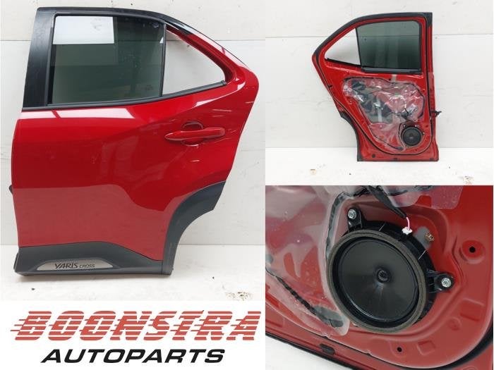 Portier 4Deurs links-achter van een Toyota Yaris Cross (Yari, Auto-onderdelen, Gebruikt, -, Deur, -