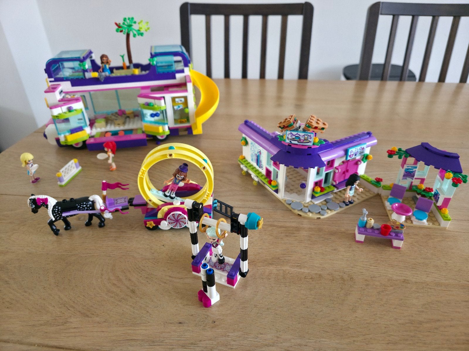 3 sets of lego Friends 41395, 41336, 41686 +books, Ophalen, Gebruikt, Lego, Friends
