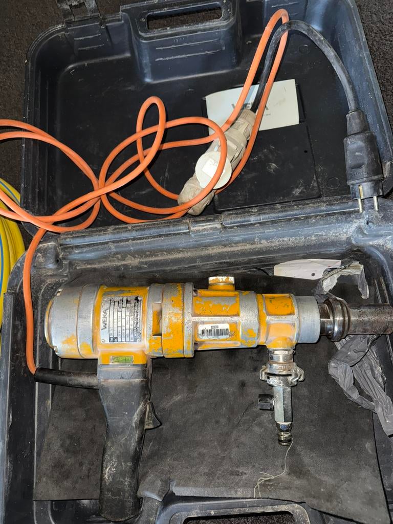 Weka dk17 boormachine met waterslang, Doe-het-zelf en Verbouw, Ophalen, Zo goed als nieuw