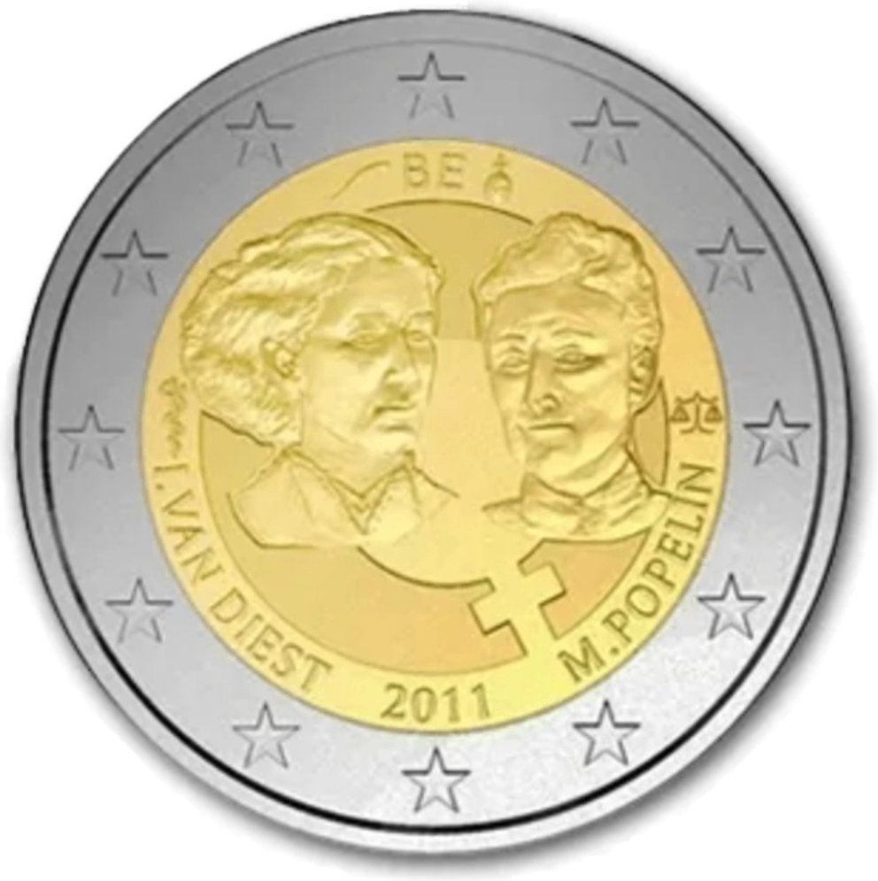 Euromunten, Postzegels en Munten, Munten | Europa | Euromunten, Ophalen of Verzenden, België, 2 euro, Losse munt