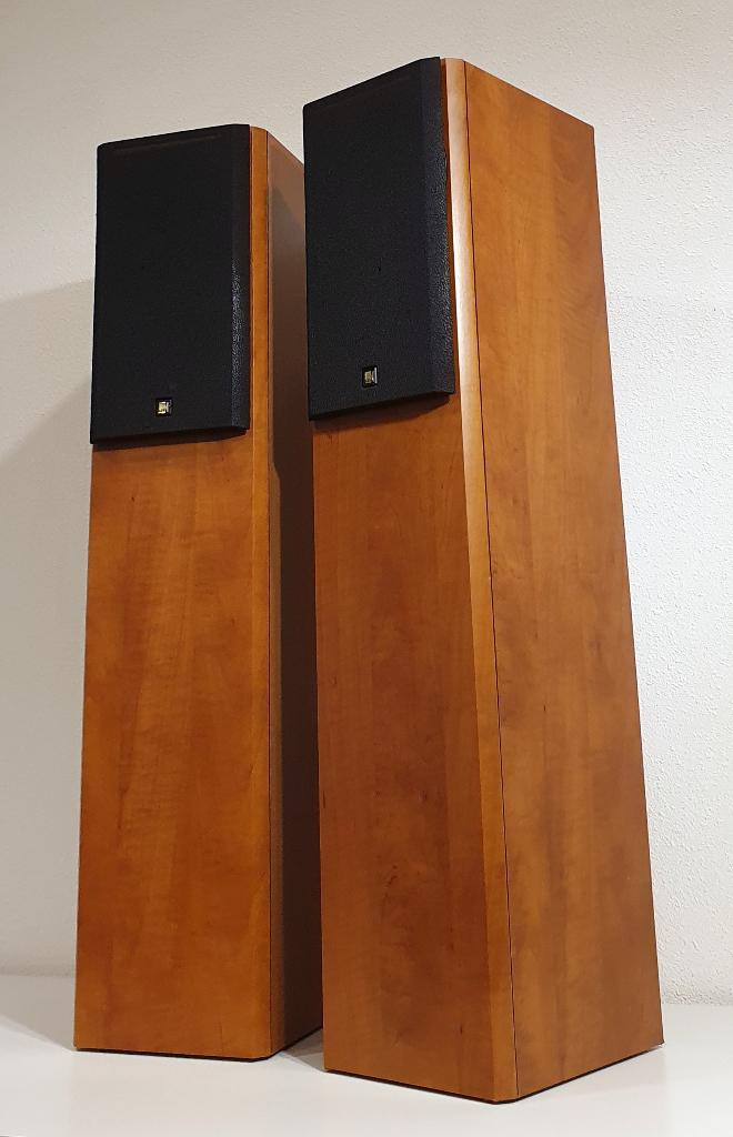 Vloerstaande Luidsprekers - KEF Cresta 30 (100W), 60 tot 120 watt, S, S, Front, Rear of Stereo speakers
