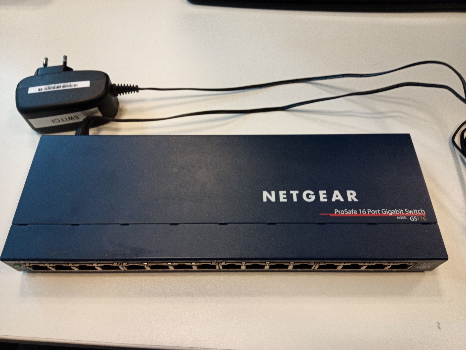 NETGEAR ProSafe 16-poorts Gigabit Switch GS116 v2, Ophalen