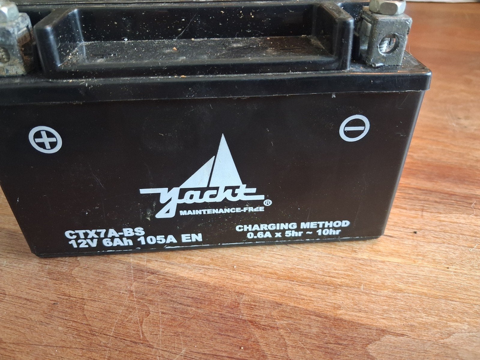 Scooter Accu Yacht CTX7A-BS 12V 6Ah 105A EN, Ophalen, Gebruikt, Overige typen, Overige merken