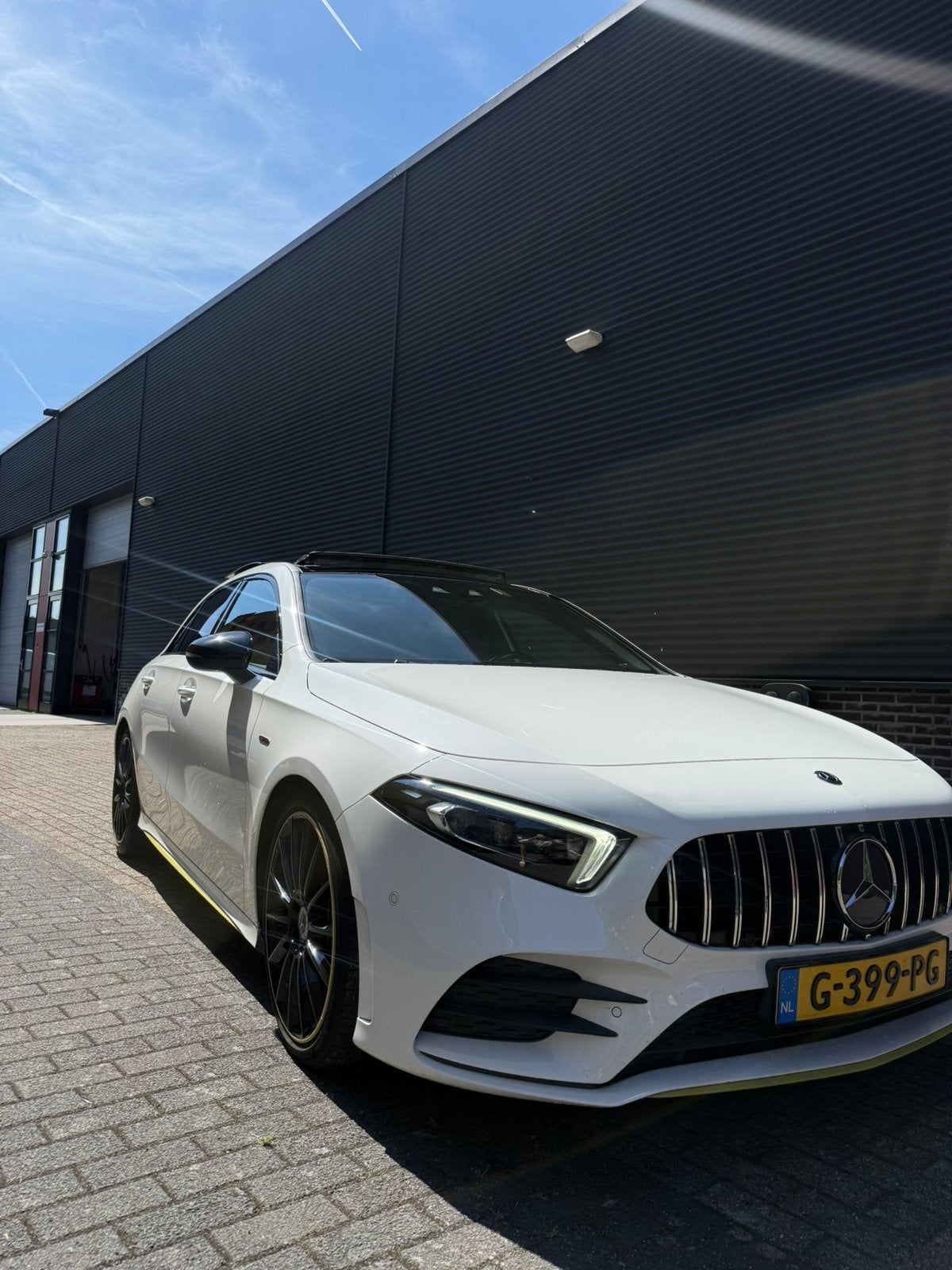 Mercedes-Benz A-Klasse A 200 Edition 163pk 7G-DCT 2018 Wit, 15 km/l, 4 cilinders, Particulier, 1600 kg