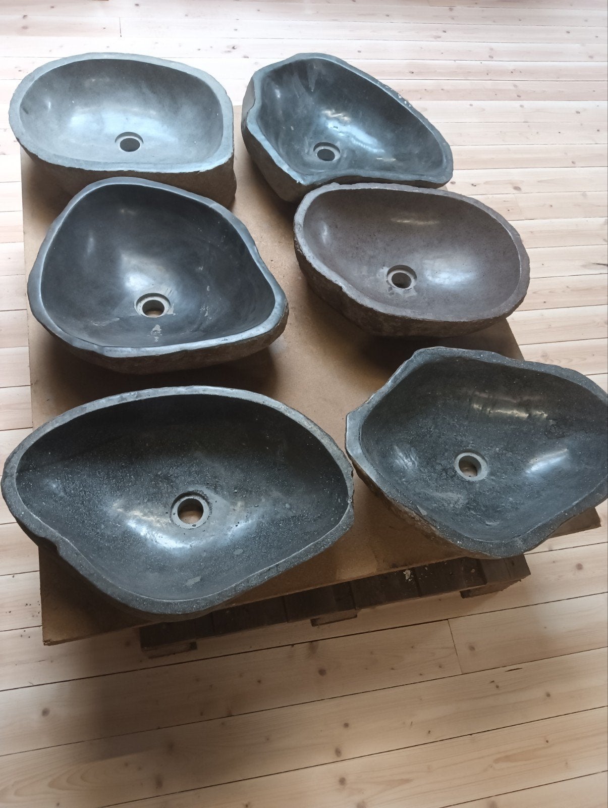 Natuursteen waskom, Minder dan 50 cm, Nieuw, Ophalen of Verzenden, Minder dan 100 cm