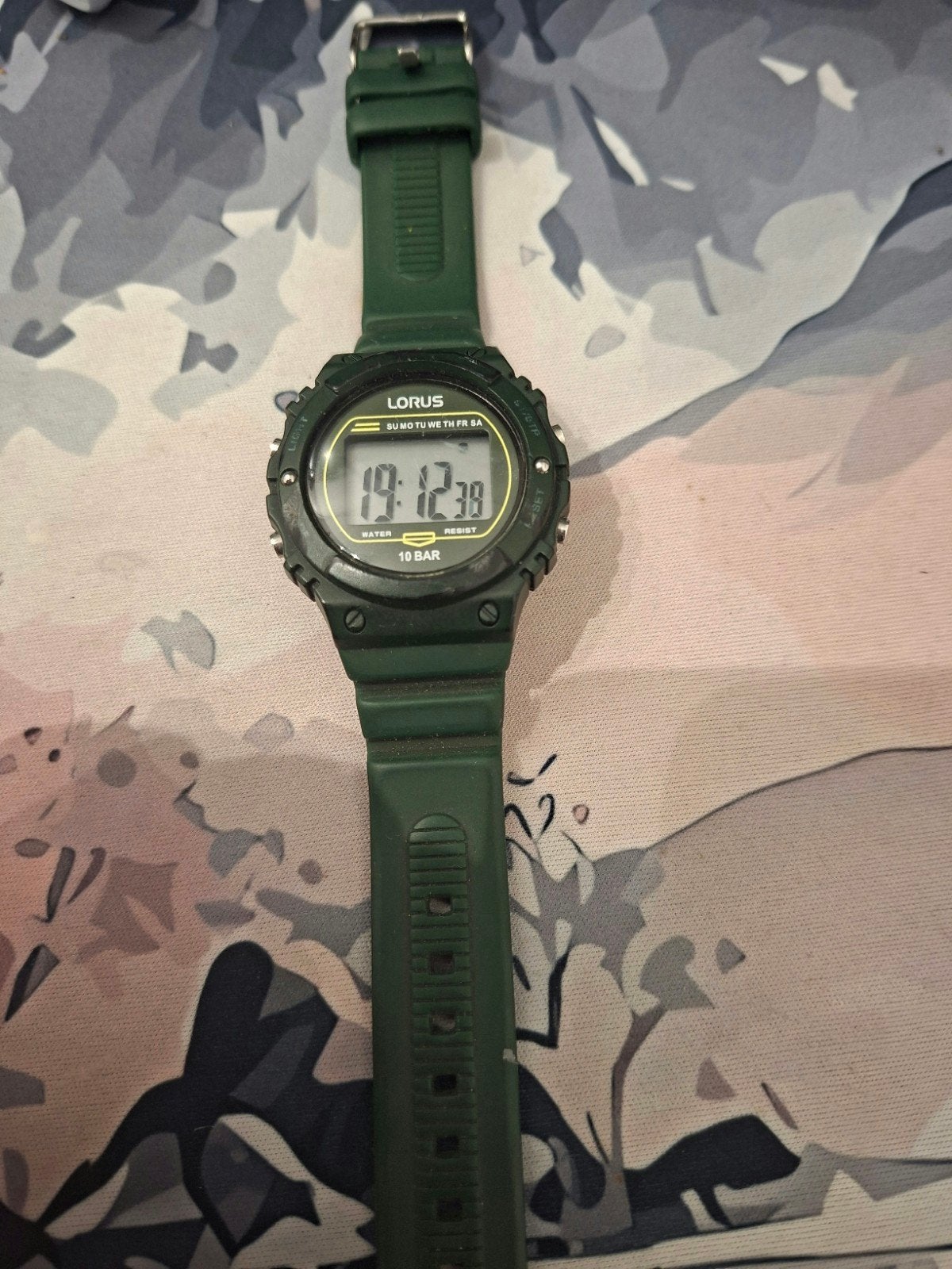 lorus horloge, waterdicht, Kunststof, Gebruikt, Polshorloge, Kunststof