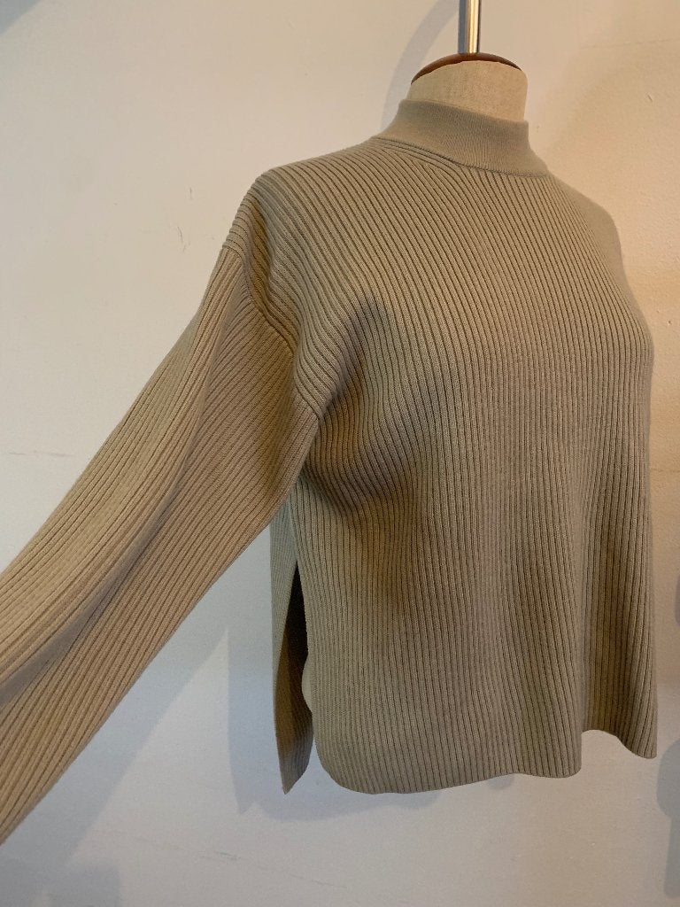 Drykorn trui recht met open zijkant beige XS= 36/S - 38/M, Kleding | Dames, Truien en Vesten, Drykorn, Verzenden, Beige, Nieuw