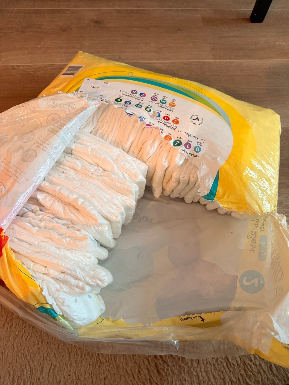 Kruidvat luiers maat 2 (Mini) - Gratis af te halen, Ophalen, Zo goed als nieuw