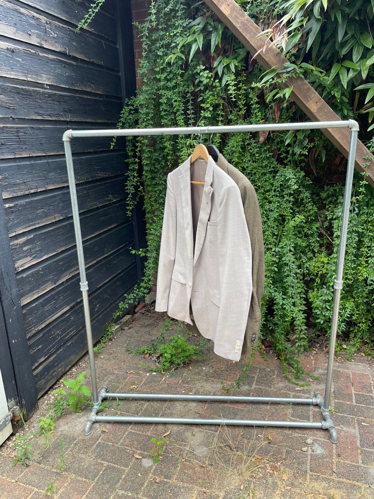 Stalen Kledingrek/ industrieel / Winkel inrichting, Kleding | Dames, Kledingrekken, Ophalen