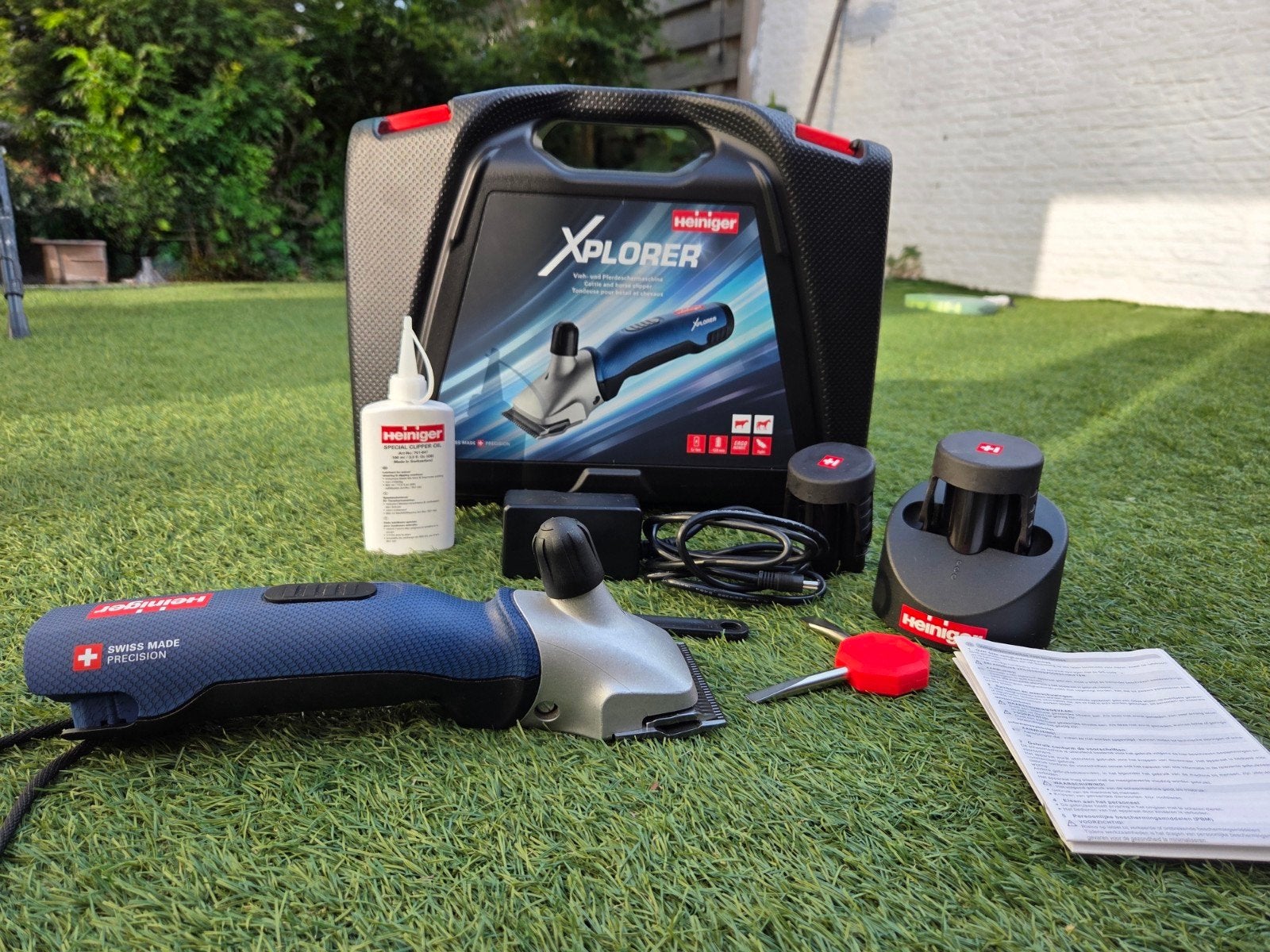 Heiniger Xplorer, scheermachine voor paarden (draadloos), Dieren en Toebehoren, Ophalen