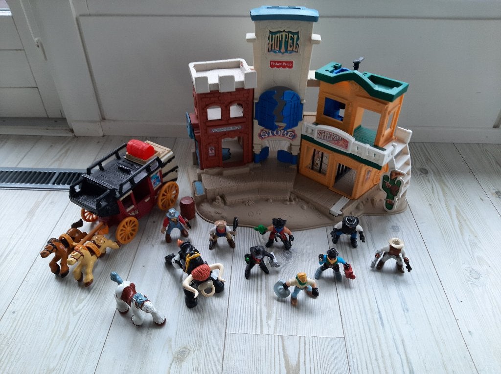 Vintage Great Adventure Wild West Town, Verzamelen, Ophalen of Verzenden, Gebruikt