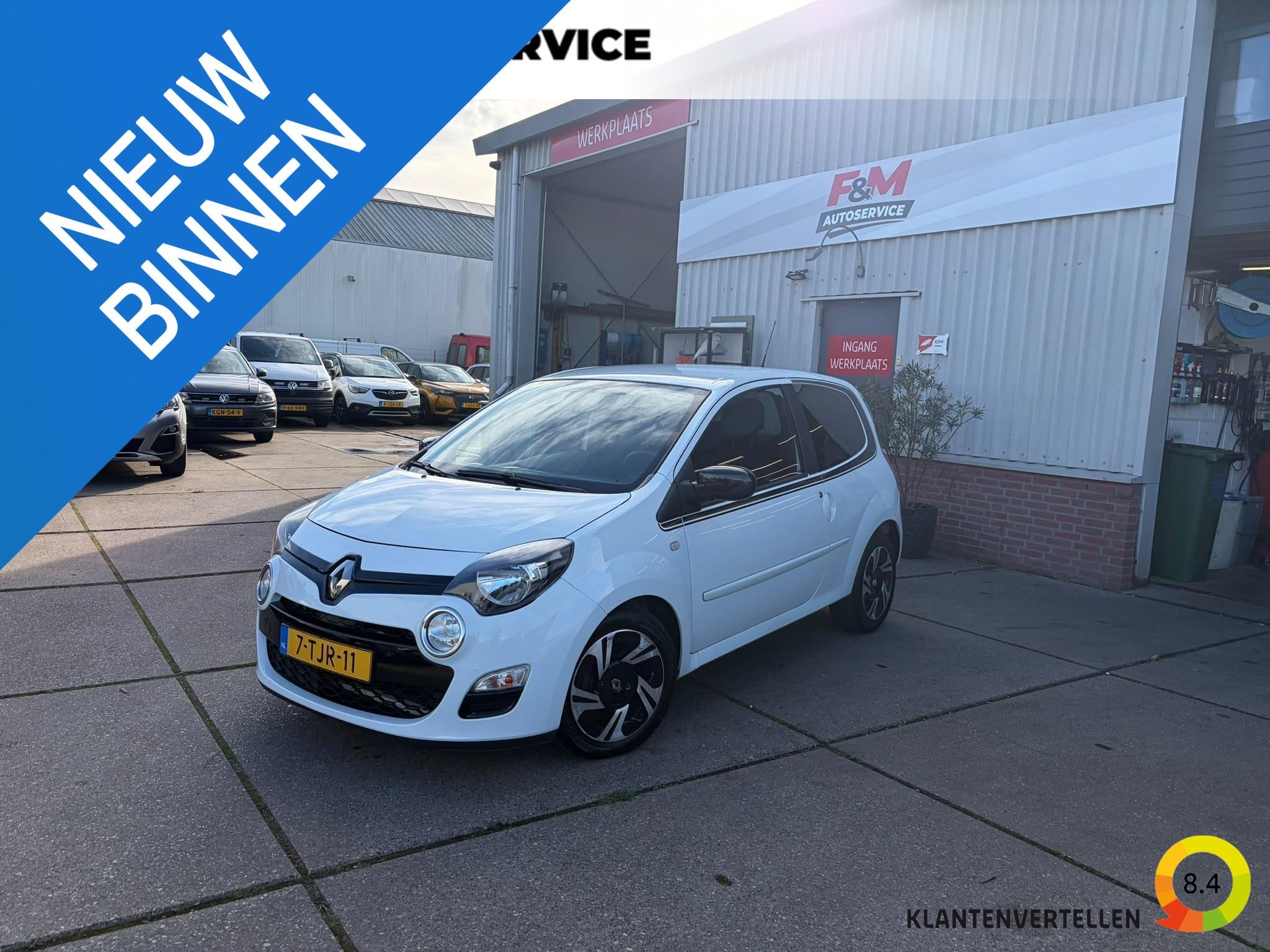Renault Twingo 1.2 16V Dynamique Airco, cruise, radio, Voorwielaandrijving, Gebruikt, 4 cilinders, 4 stoelen
