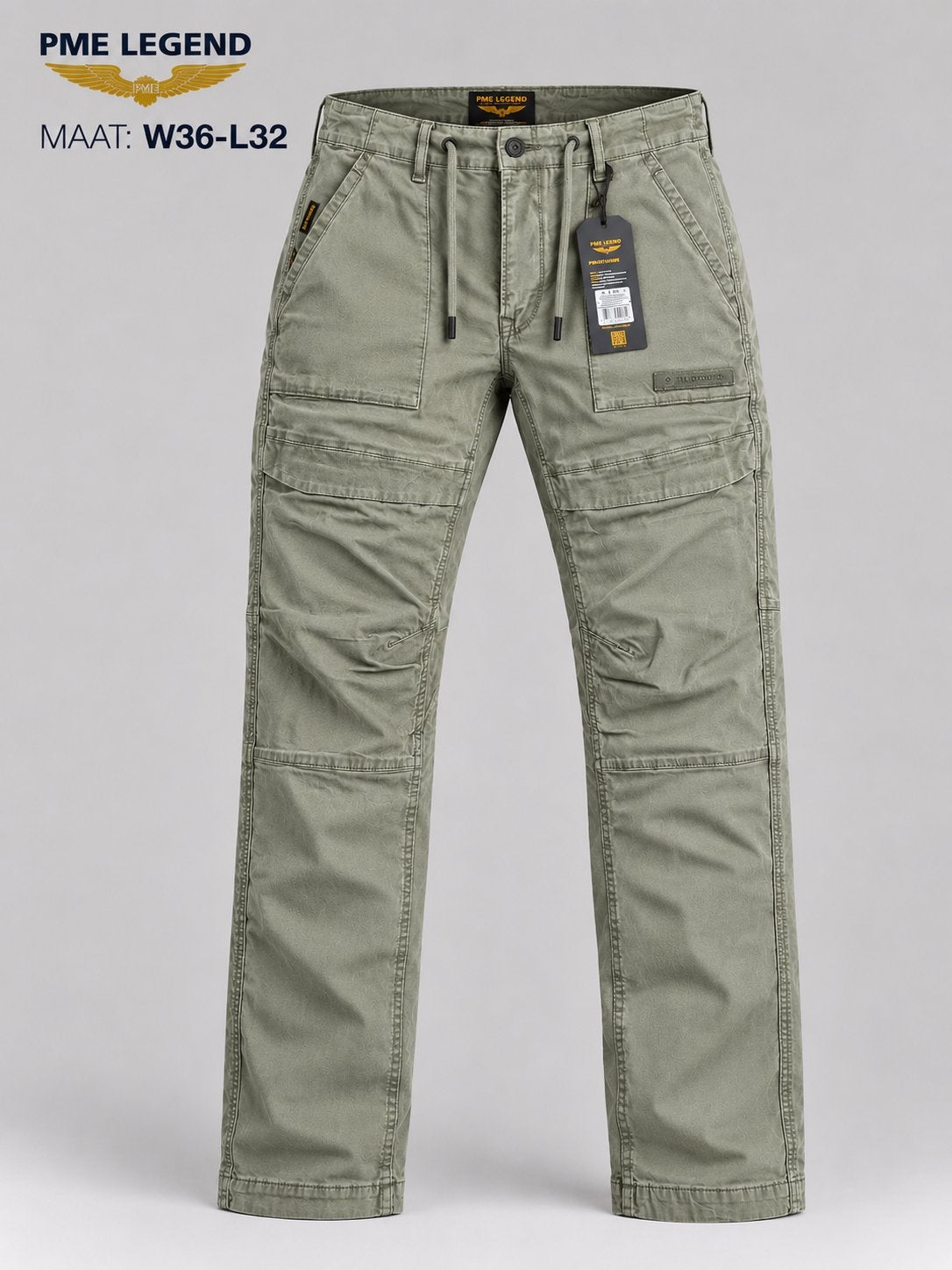 PME LegendBroek W36 L32 - Nieuw met labels, Ophalen of Verzenden, Nieuw, Overige maten, Groen
