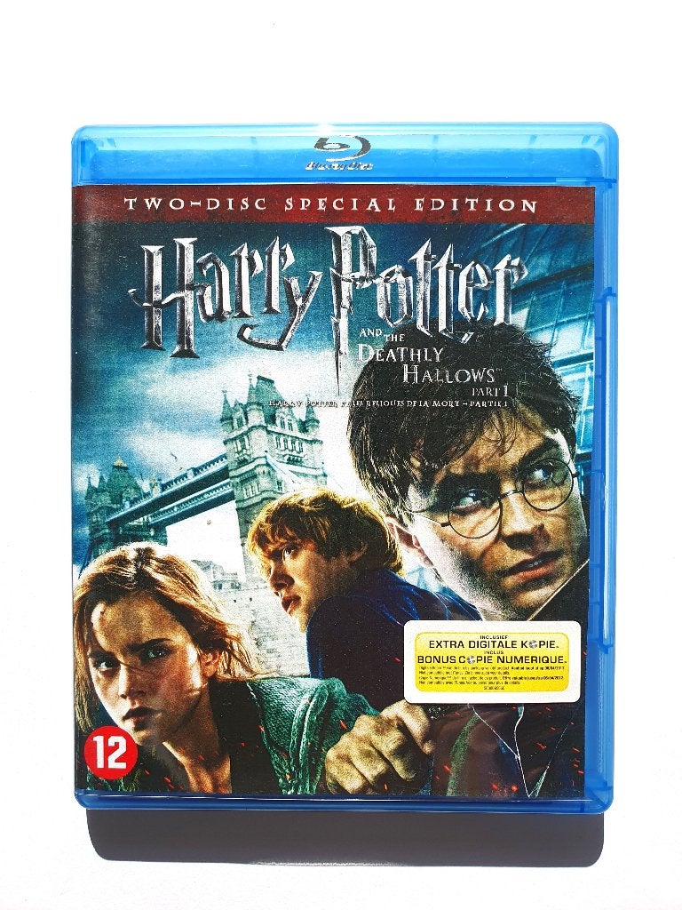 Harry Potter 7 - And The Deathly Hallows Part 1 (2 disc), Cd's en Dvd's, Blu-ray, Zo goed als nieuw, Science Fiction en Fantasy