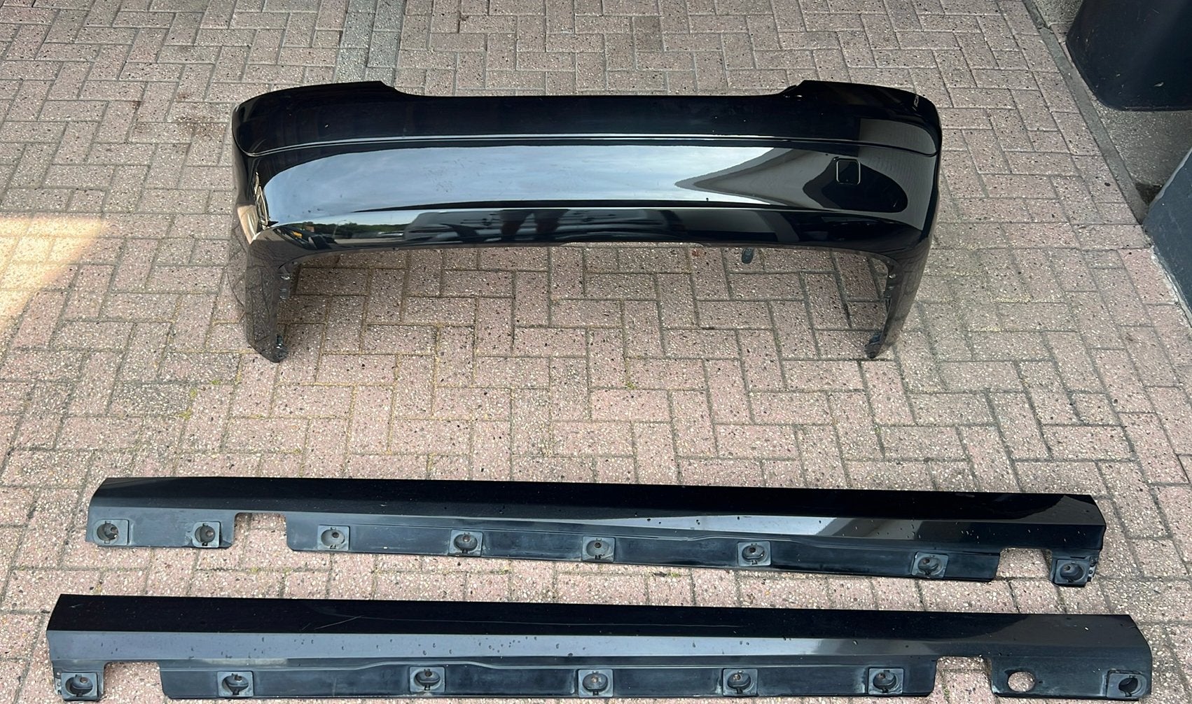 Achterbumper + skirts Mercedes S-klasse W220, Ophalen, Bumper