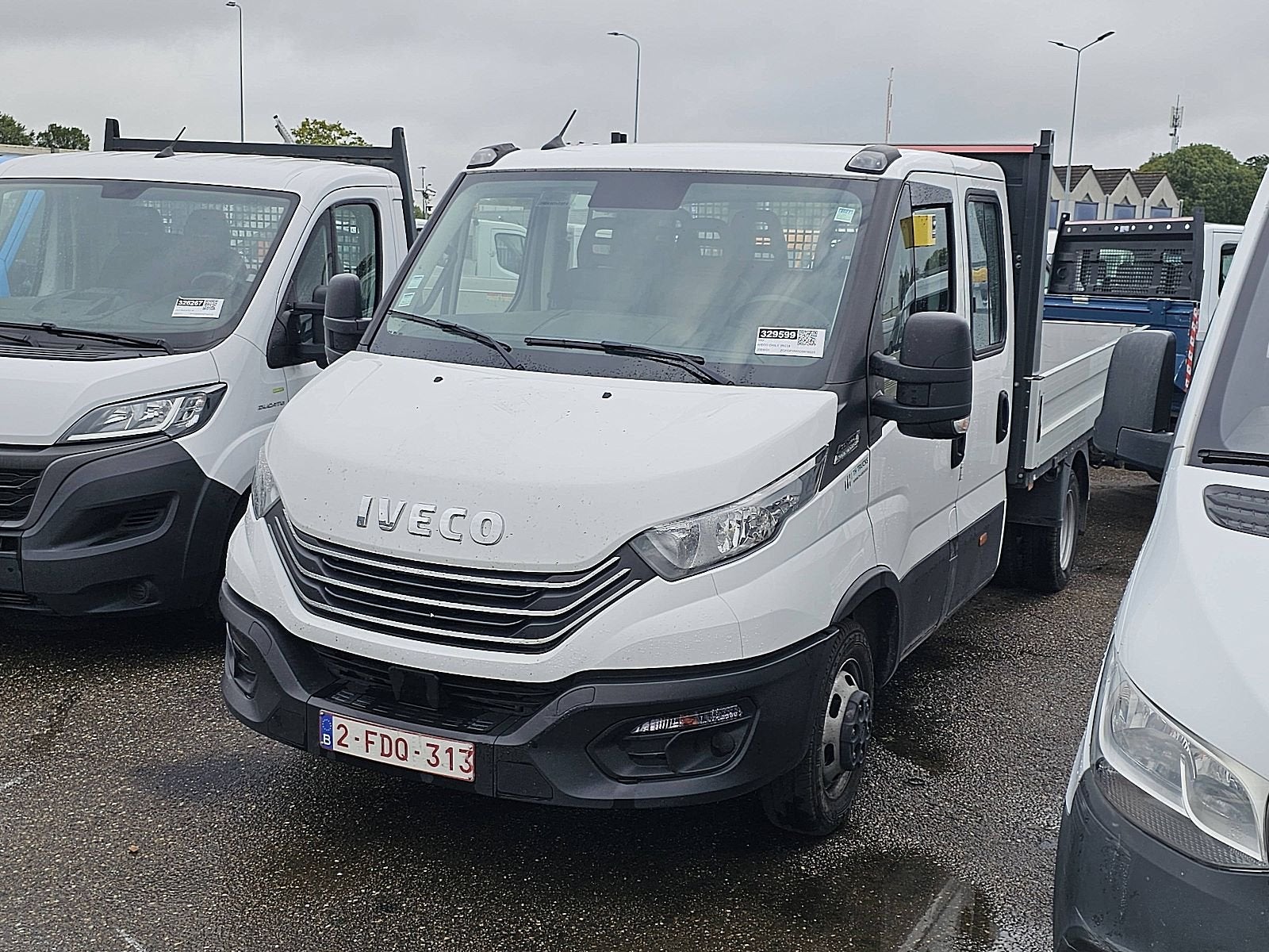 IVECO DAILY 35C14 dub.cab open-laadbak, Auto's, Automaat, 136 pk, Gebruikt, Euro 6