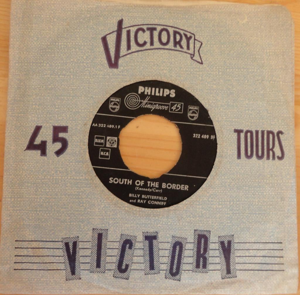 Billy Butterfield & Ray Conniff > South of the Border, Cd's en Dvd's, Vinyl Singles, Gebruikt, 7 inch, Single, Ophalen of Verzenden