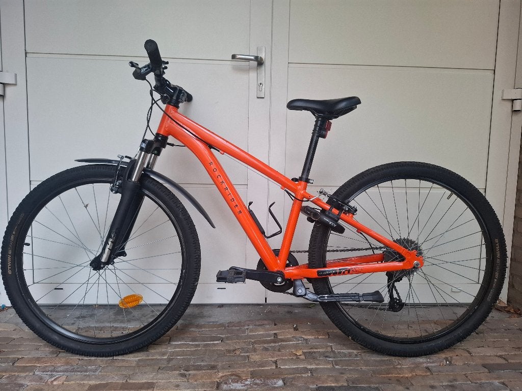 Jongens fiets Rockrider 26 inch, Versnellingen, Zo goed als nieuw, Trommelrem, Overige merken