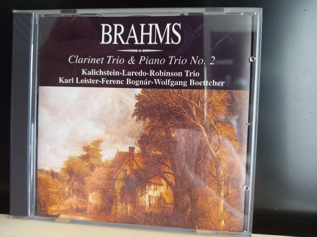 Brahms - Clarinet Trio & Piano Trio No.2 - Kalichstein- e.a., Ophalen of Verzenden, Modernisme tot heden, Zo goed als nieuw, Overige typen