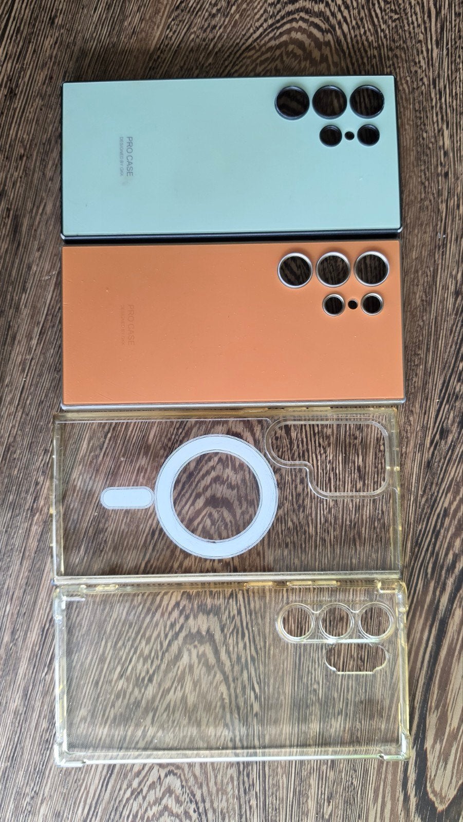 4 back cover hoesjes voor Samsung S24 ultra, Ophalen of Verzenden, Nieuw