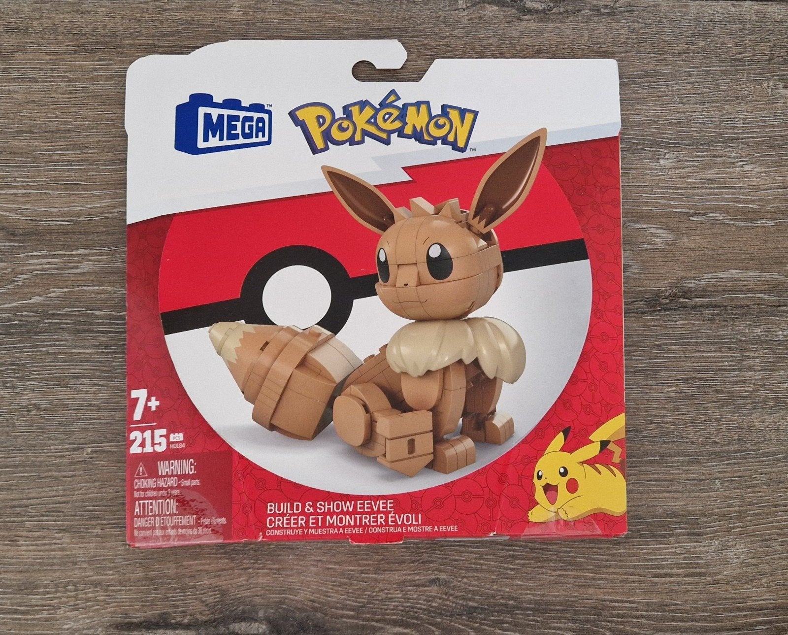 Mega Pokémon Bouwset van Eevee - HDL84, Ophalen of Verzenden, Zo goed als nieuw, Megabloks
