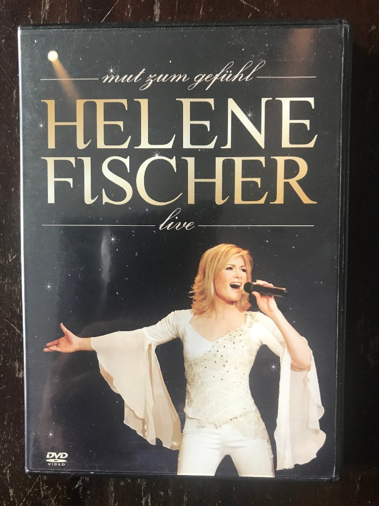 Helene Fischer Live Mut Zum Gefühl DVD ( 2007 ), Alle leeftijden, Ophalen of Verzenden, Zo goed als nieuw, Inclusief boekje