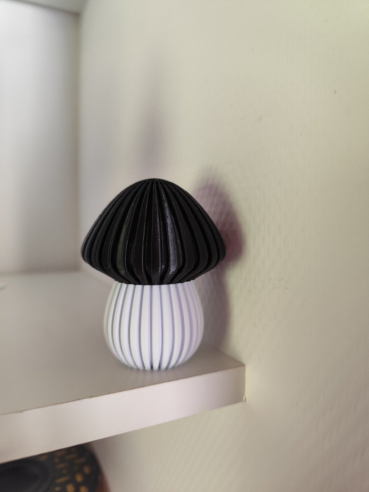 Decoratieve paddestoel voor herfstdecoratie, Zwart, Overige stijlen, Kunststof, Ophalen of Verzenden