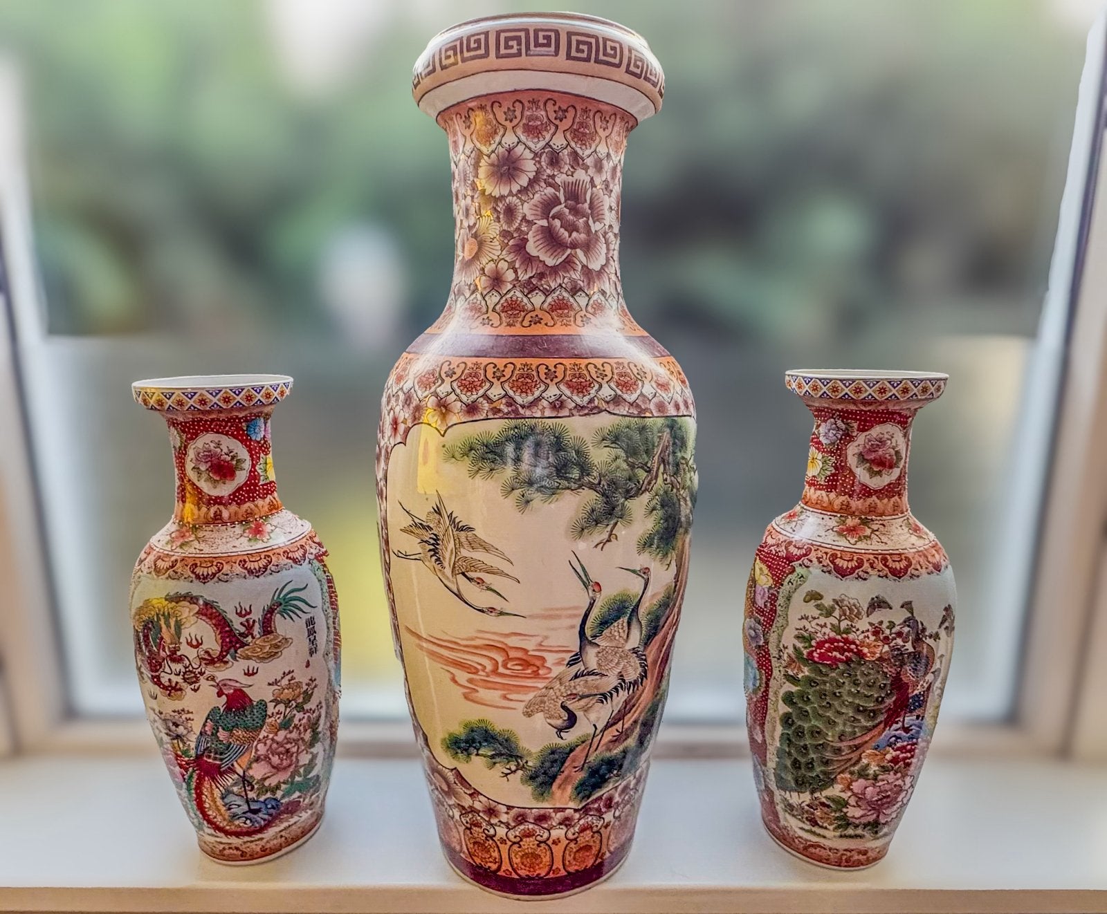 Antieke Chinese vazen, Ophalen