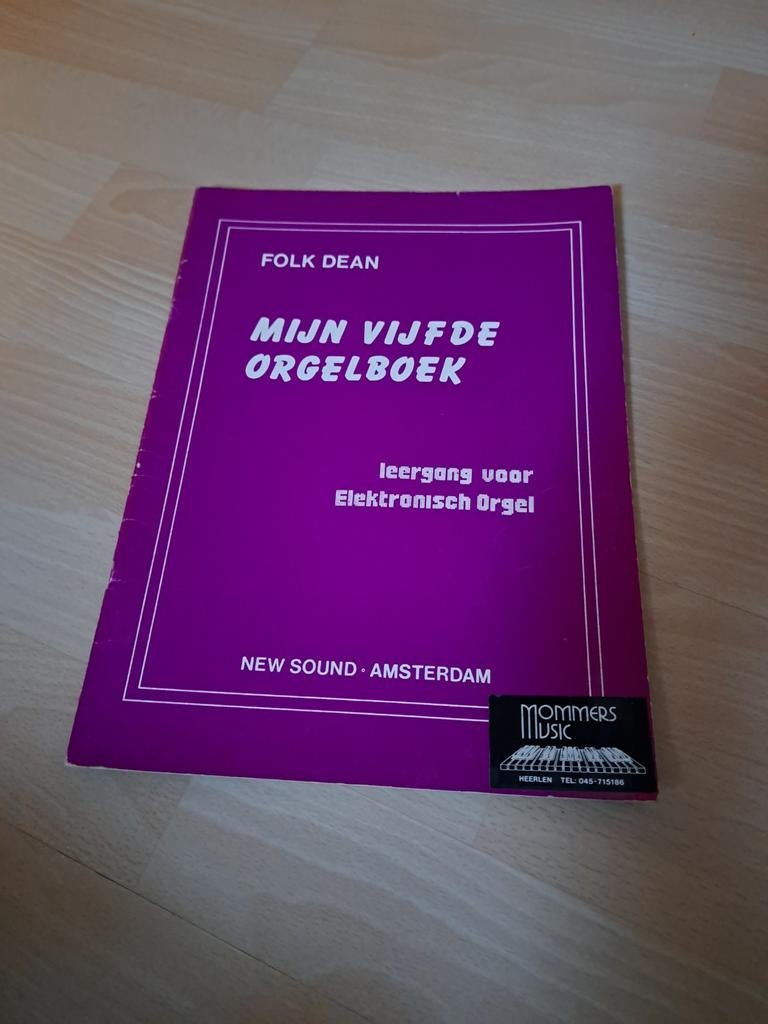 Mijn Vijfde Orgelboek - Leerboek Elektronisch Orgel, Ophalen of Verzenden