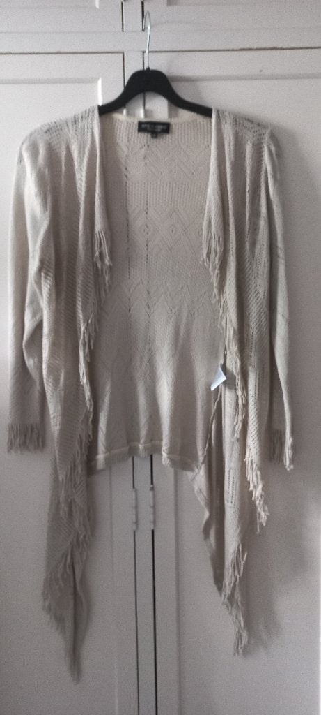 Ana Alcazar vest beige maat 42/44 zgan, Beige, Maat 42/44 (L), Ophalen of Verzenden, Zo goed als nieuw