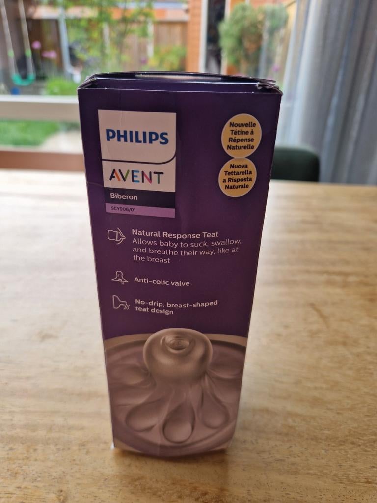 Nieuwe Philips Avent Natural Response Speen 3 mnd+, Ophalen, Nieuw, Overige typen