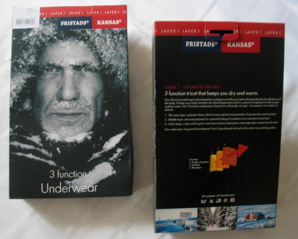 Fristads Lange onderbroek 747 PC Zwart thermo ondergoed, Kleding | Heren, Verzenden, Zwart