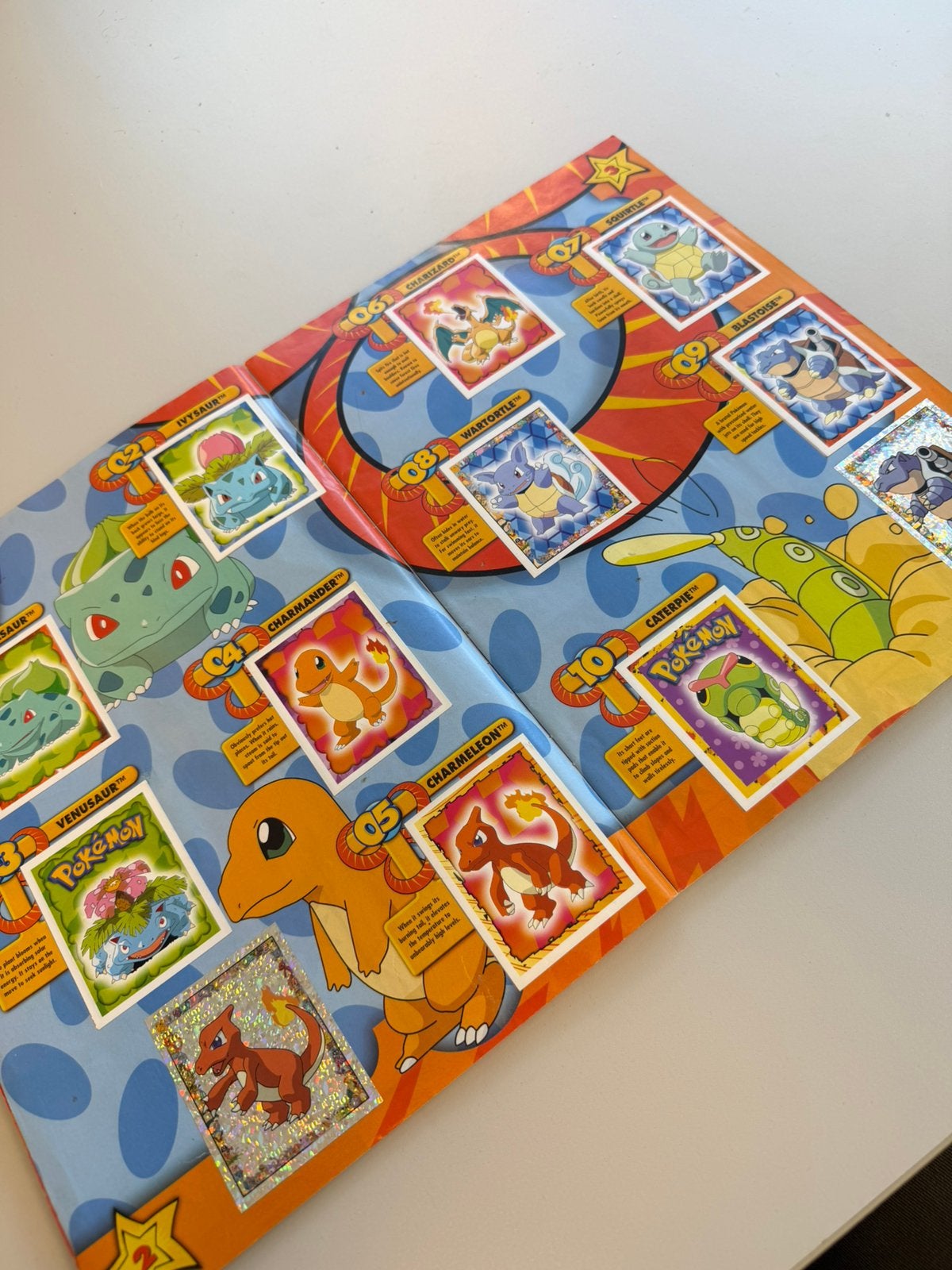 Pokémon Merlin 1999 Sticker map Album 100% Compleet + Poster, Ophalen of Verzenden, Zo goed als nieuw