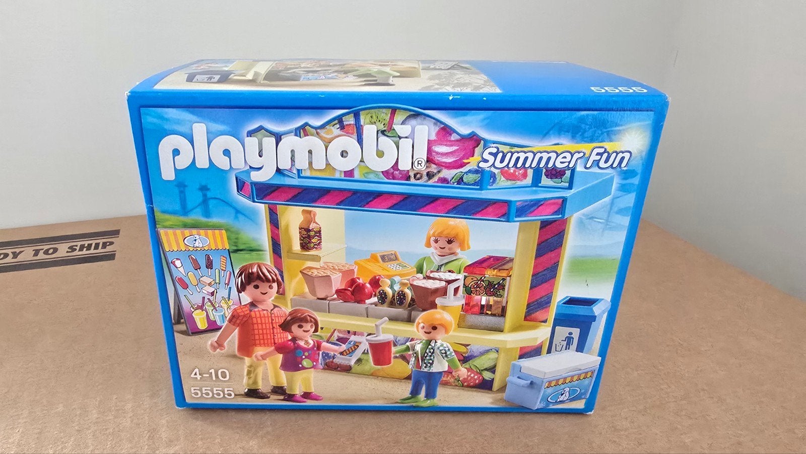 Playmobil 5555 Kermis snoepkraam nieuw in doos, Gebouw, Complete set, Nieuw, Ophalen of Verzenden