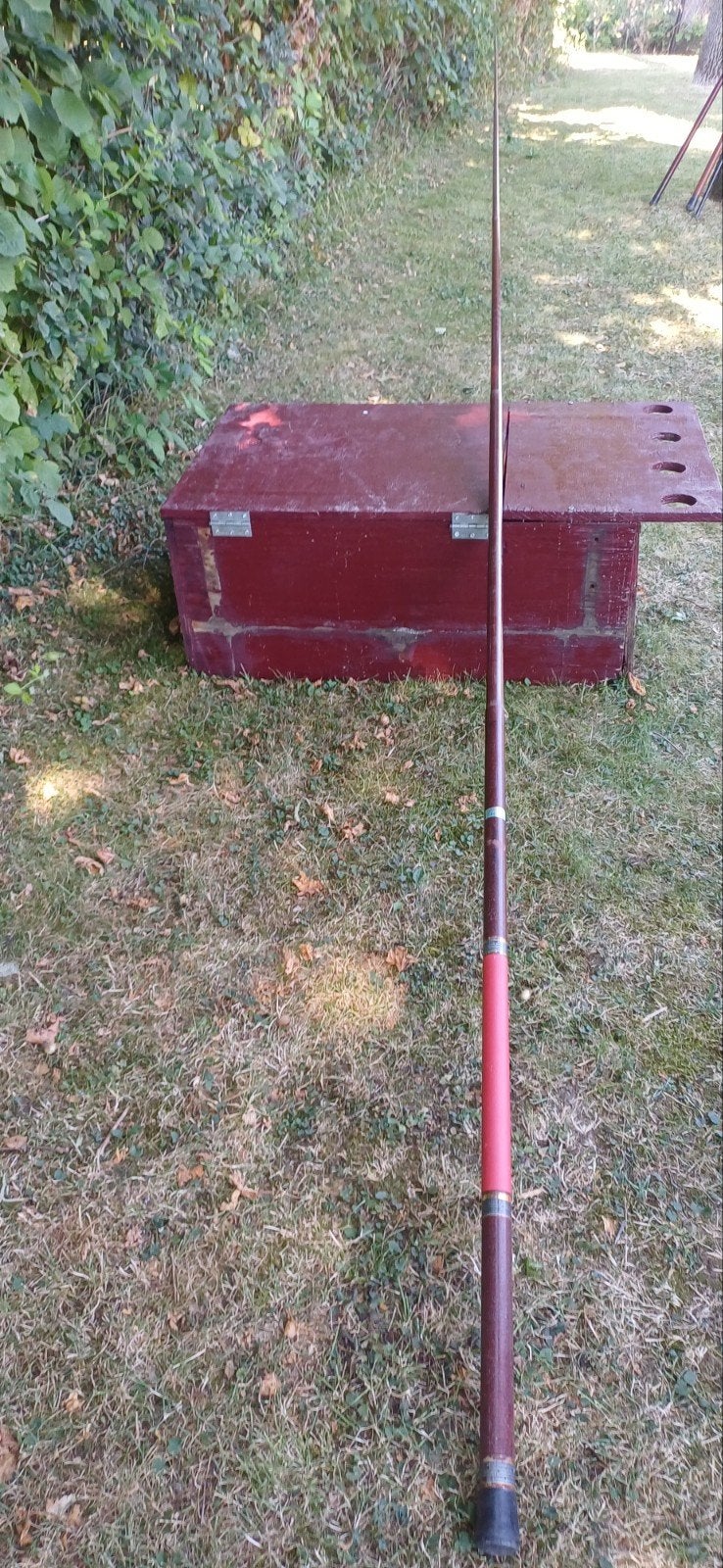 een  vaste stok hengel 5.25 Meter, Ophalen, Gebruikt, Vaste hengel