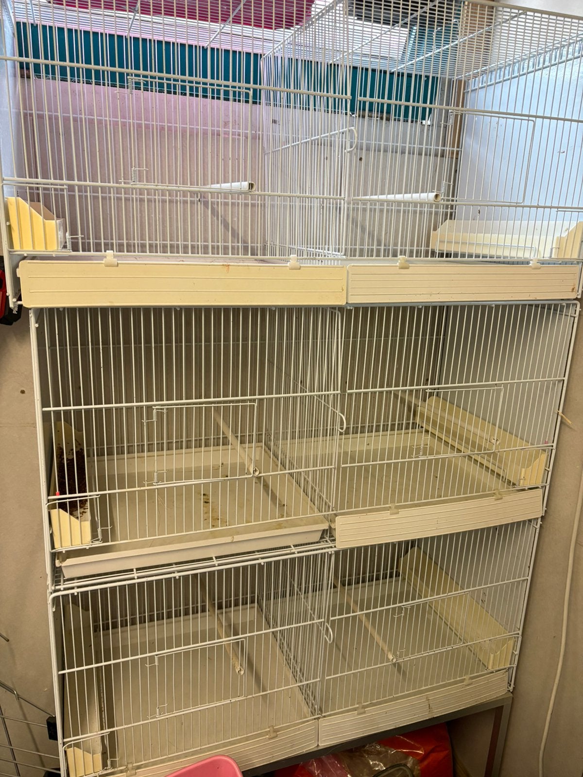 Draad kooien, Ophalen, Zo goed als nieuw, Aluminium, Broedkooi of Kweekkooi