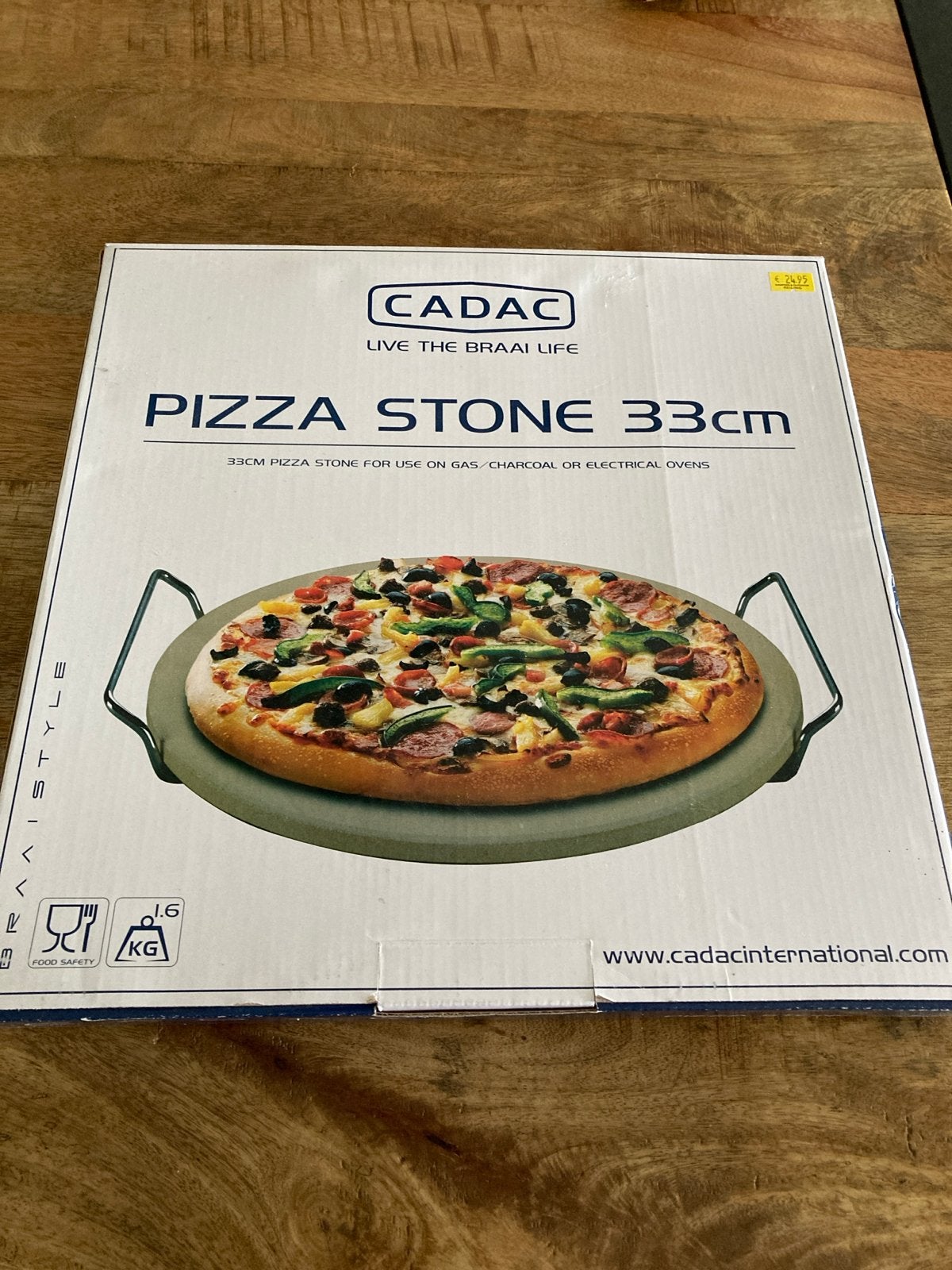 Cadac Pizzasteen 33cm, Ophalen, Zo goed als nieuw