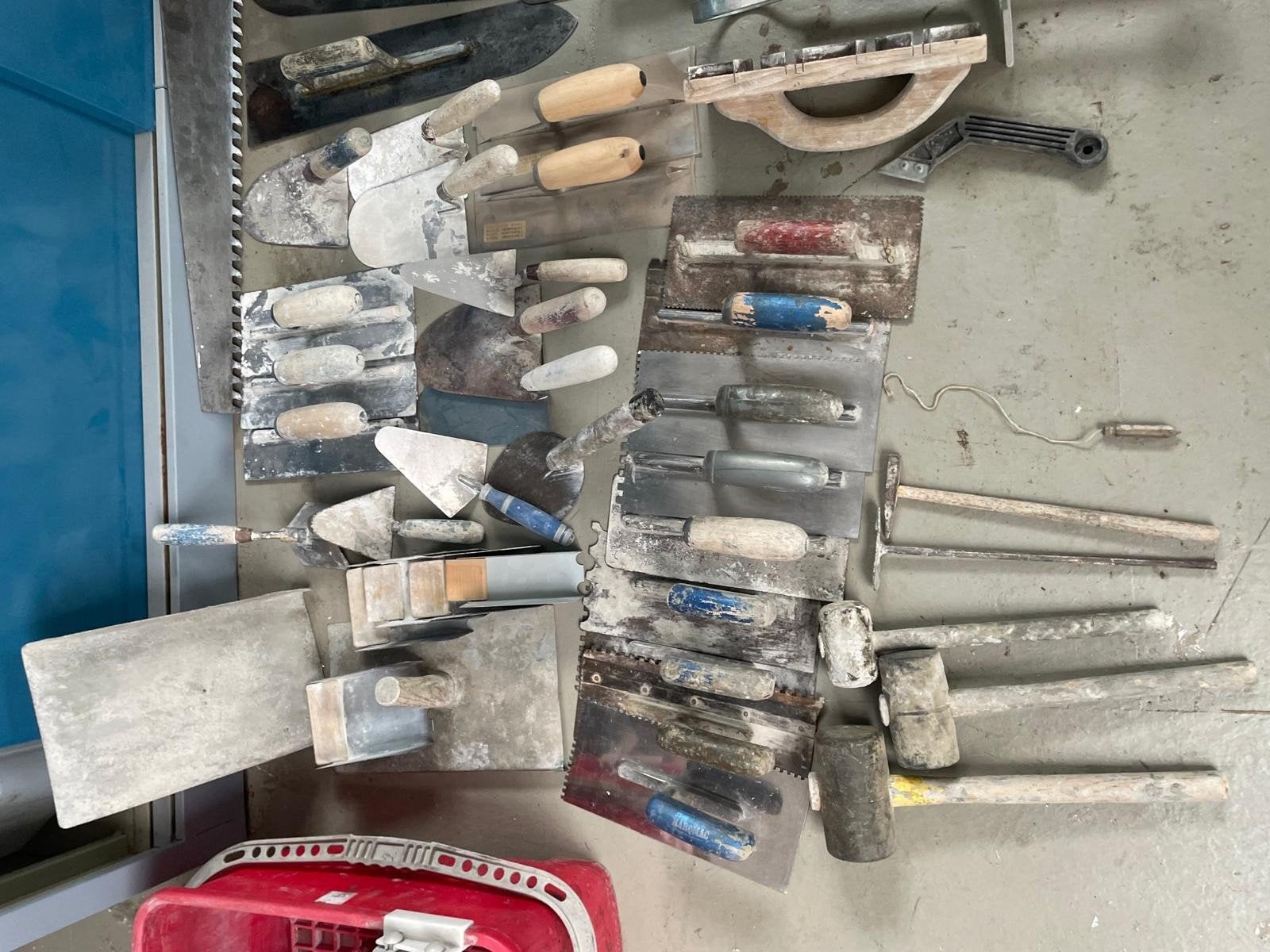 Rubi TS-50 Tegelsnijder met diverse tegelgereedschappen, Ophalen, Gebruikt