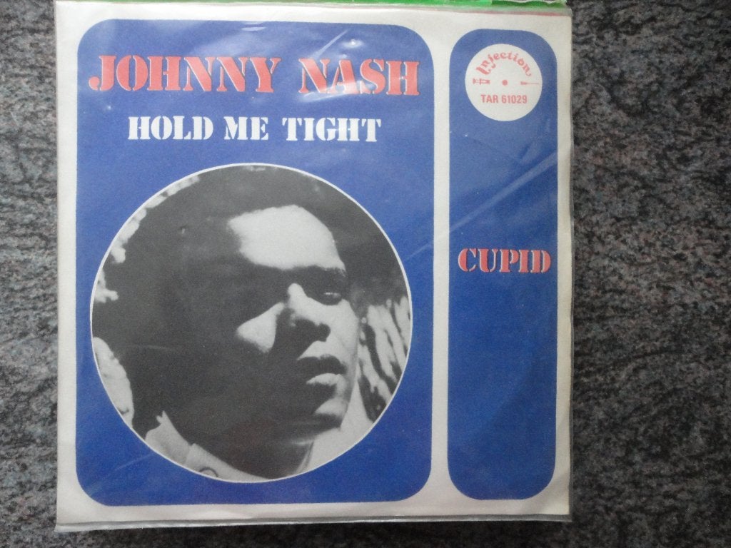 Johnny Nash - Cupid/Hold me tight NL 1969 FH, Gebruikt, Fotohoes, 7 inch, Ophalen of Verzenden