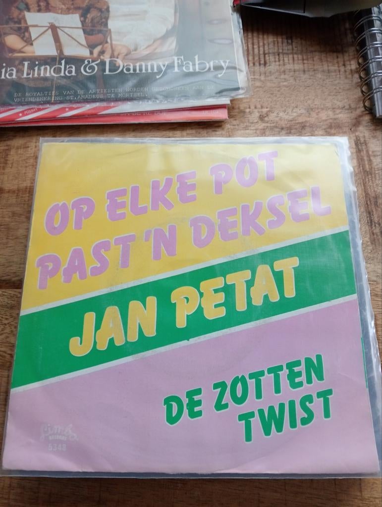 Jan petat - op elke pot past n deksel, Ophalen of Verzenden, Zo goed als nieuw, Overige formaten, Levenslied of Smartlap