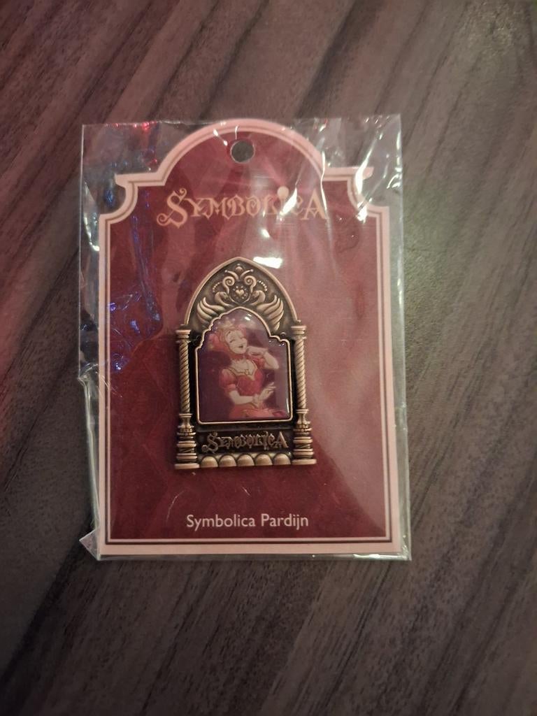 Efteling pin pardijn symbolica, Verzamelen, Ophalen of Verzenden, Button of Speldje