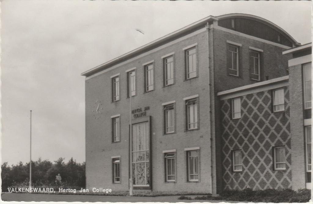 VALKENSWAARD  Hertog Jan College, Verzenden, 1960 tot 1980, Ongelopen, Noord-Brabant