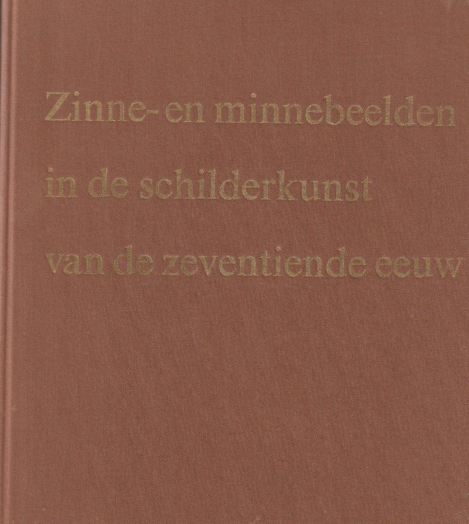 Zinne- en minnebeelden in de schilderkunst van de 17e eeuw"", Boeken, Ophalen of Verzenden, Zo goed als nieuw