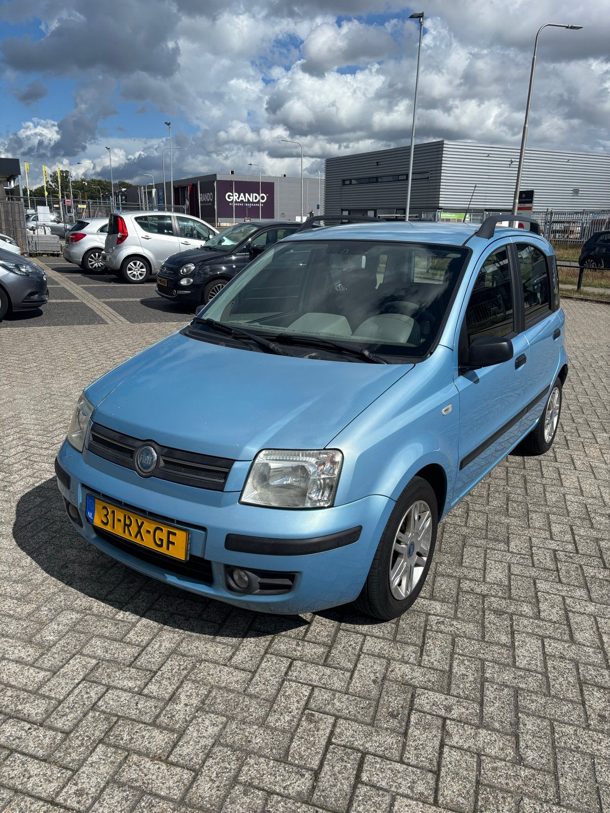 Fiat Panda 1.2 44KW 60PK 2005 Blauw, Voorwielaandrijving, Origineel Nederlands, Handgeschakeld, Particulier