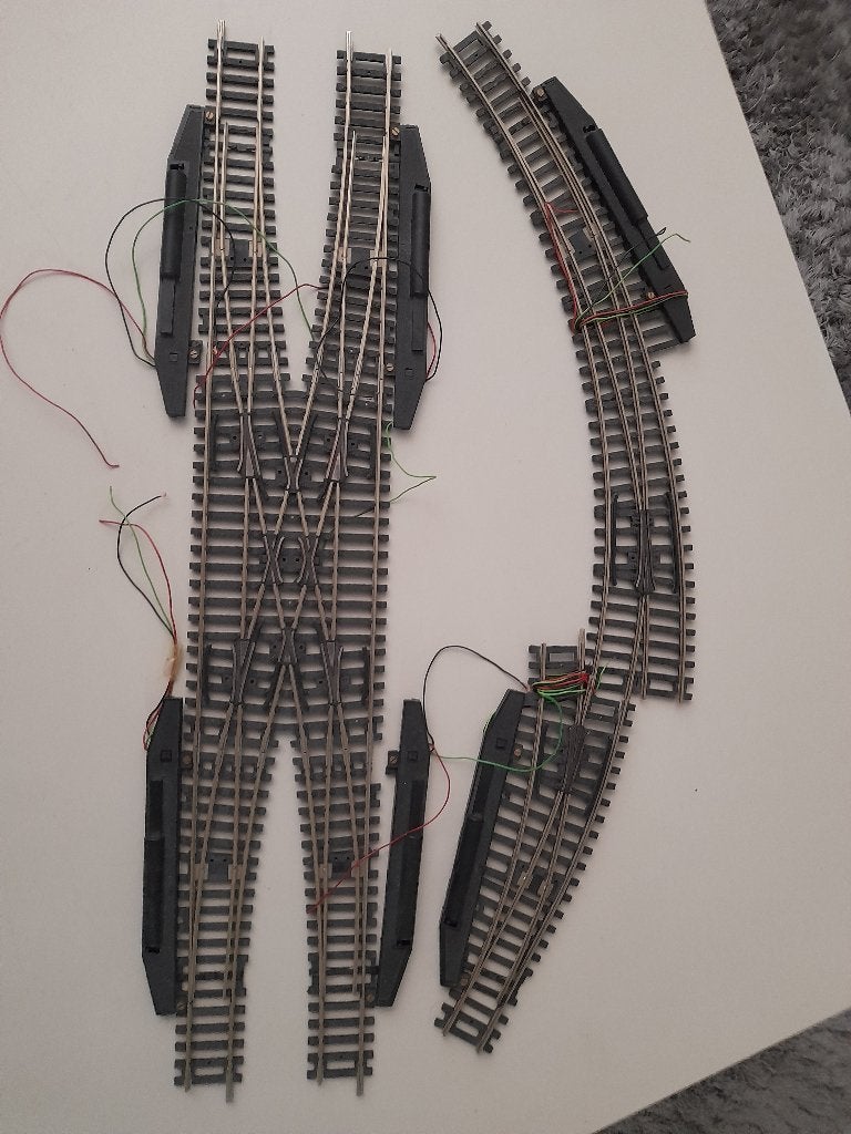 Roco wissels en ontkoppelrail, Hobby en Vrije tijd, Gebruikt, Gelijkstroom, Verzenden, Rails