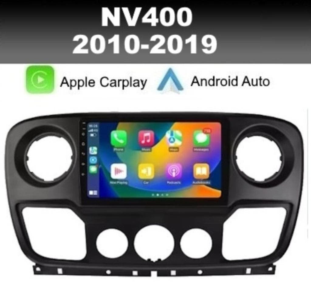 Nissan NV400 navigatie android 14 apple carplay dab+ wifi, Auto diversen, Ophalen of Verzenden, Nieuw