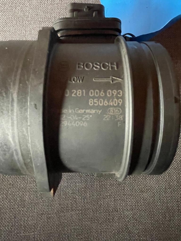 Bosch Luchtmassameter 0281006093, Auto-onderdelen, Motor en Toebehoren, BMW, Gebruikt, Ophalen of Verzenden