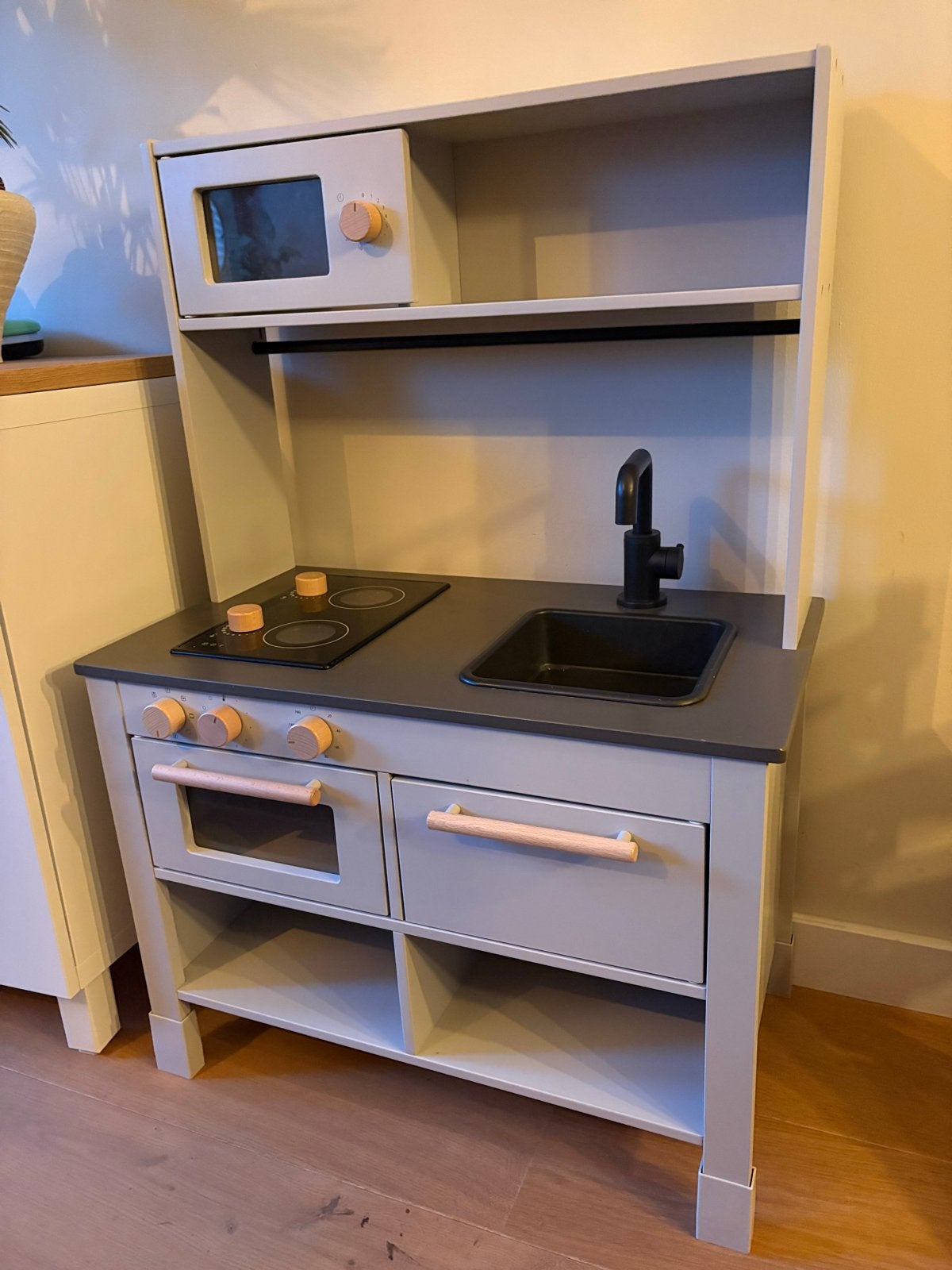 IKEA Speelgoedkeuken met uitgebreide accessoires, Ophalen, Zo goed als nieuw, Hout, Speelkeuken